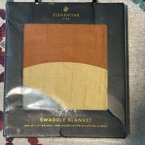 Clementine Kids Sunset Swaddle Muslin Blanket